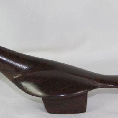 Vintage hand carved road runner
