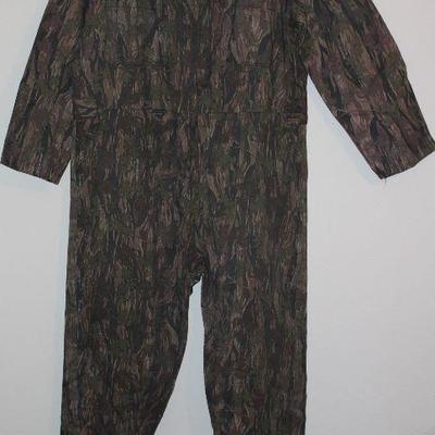 Military Issue Camo Coveralls Sz L