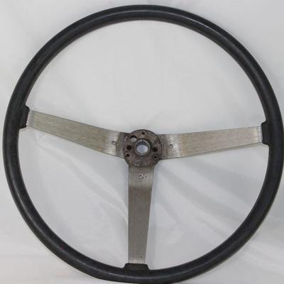 Ferrari Mono Black Leather Steering Wheel