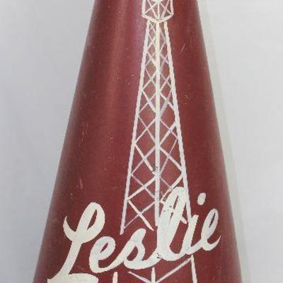 Vintage Pearland Oilers High School Cheerleader Megaphone 