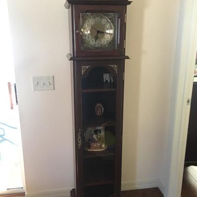 Quartz Curio Clock $200.00