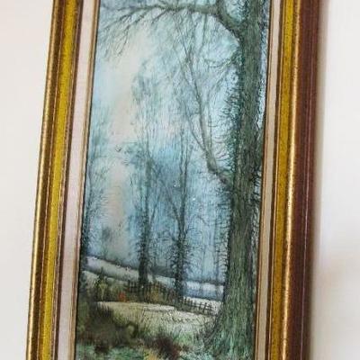 SAINELLI OIL PAINTING   BUY IT NOW $ 55.00