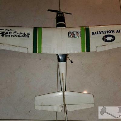 522:Electric RC Airplane, Approx 36