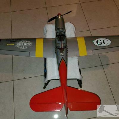 517:Electric RC Airplane, Approx 4'
Approx 38