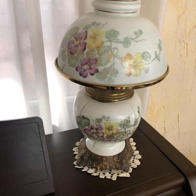floral oil lantern 