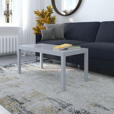 DHP Parsons Coffee Table, White