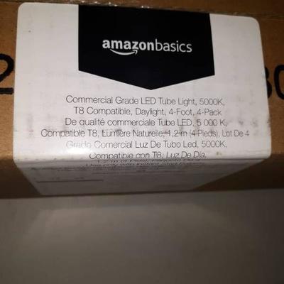 Amazon basics Led Tube light 5000k 4foot 4 pack