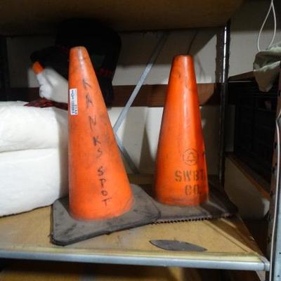 Pair of 2 Safety Cones