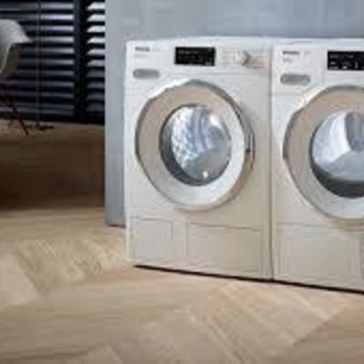 Miele TWI180 WP Dryer And Miele WWH660 Washer