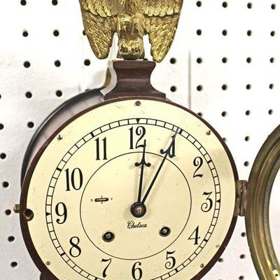  â€œChelseaâ€ Banjo Clock with Brass Eagle Finial

Auction Estimate $100-$300 â€“ Located Inside 