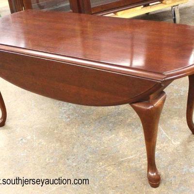  SOLID Cherry â€œPennsylvania House Furnitureâ€ Queen Anne Drop Side Coffee Table

Auction Estimate $50-$100 â€“ Located Inside 