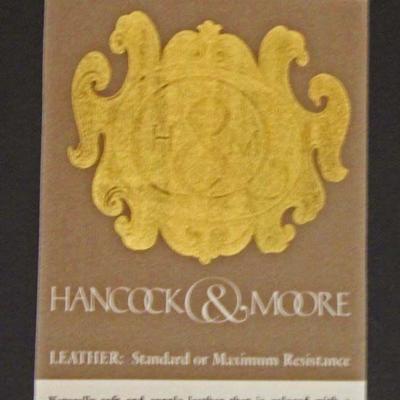  â€” QUALITY â€”

â€œHancock and Mooreâ€ Leather in the Burgundy Recliner Chair and Ottoman

Auction Estimate $600-$1200 â€“ Located...