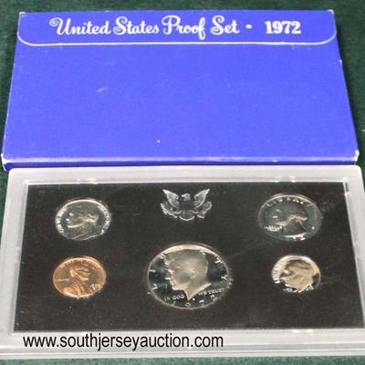  United States Proof Set 1972

Auction Estimate $5-$10 â€“ Located Glassware 