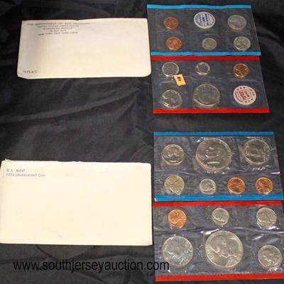  5 Sets of 2 per Envelope United States Uncirculated Mint Sets including: 1968, 1969, 1970, 1972 and 1974

Auction Estimate $50-$100 â€“...