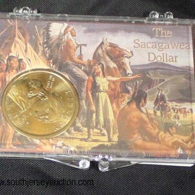  The Sacagawea Dollar in Case

Auction Estimate $5-$10 â€“ Located Glassware 