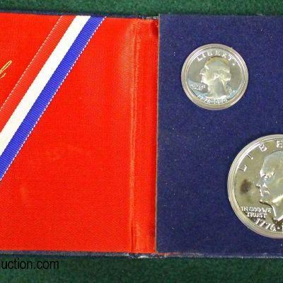  1776-1976 United States Bicentennial Silver Proof Set

Auction Estimate $20-$50 â€“ Located Glassware 