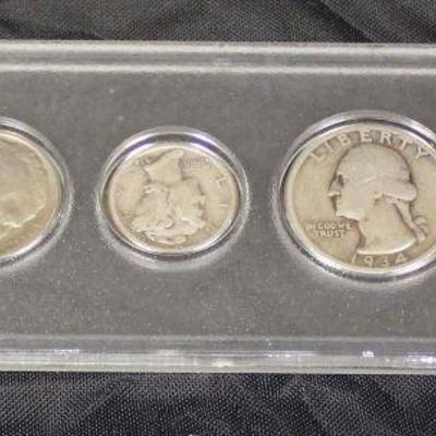  U.S. 1934 Silver Liberty Mint Set

Auction Estimate $10-$30 â€“ Located Glassware 