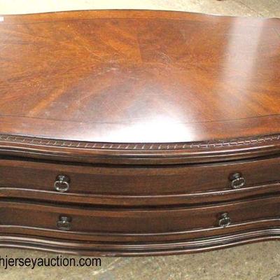 Burl Mahogany 2 Drawer Coffee Table

Auction Estimate $100-$300 â€“ Located Inside 
