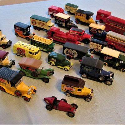 British Matchbox cars