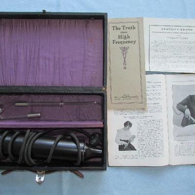 Unusual 1920 Vi-Ray-O "quack" medical device