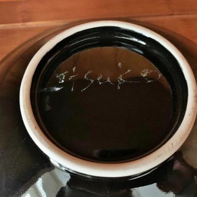Signed Pottery Bowl 