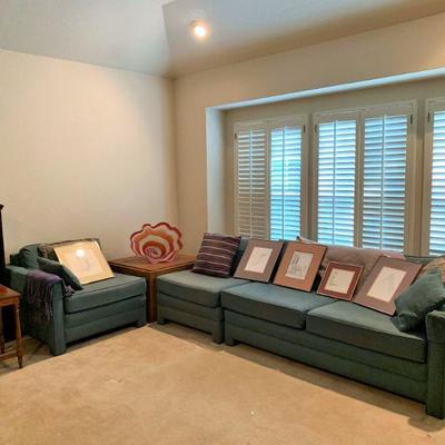 MCM Style Living Room Sectional-Rearrangeable