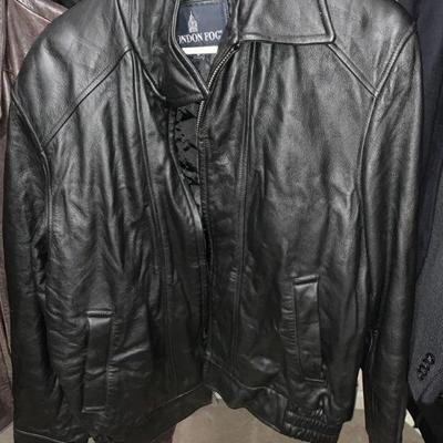London Fog Leather Jacket 