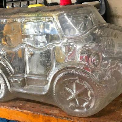 Vintage Libbey 5 Gallon Car Candy Jar Canister W/Original Lid
