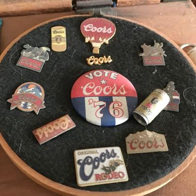 Room full of Vintage Coors Pottery & Coors collectibles