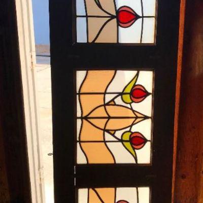 Awesome Approximate 5.5' Stained Glass Window Art
