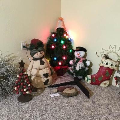 Our Christmas Tree and Snowman Collection