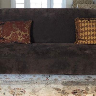 https://www.ebay.com/itm/123999125449  BG0018: Brown Sittee Style Cloth Sofa $145 OBO Local Pickup