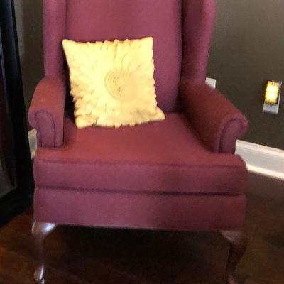 https://www.ebay.com/itm/114001121457  BG0044: Maroon Fabric Occasional Chair $49 OBO Local Pickup