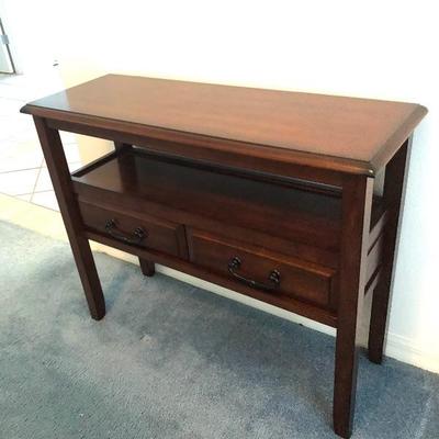 Pier One Cherry Stain Petite Side-Server / Entry/Sofa Table - $148