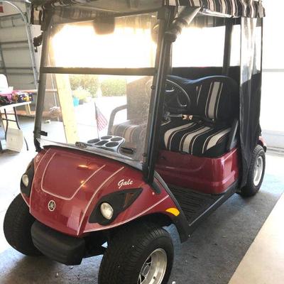 Immaculate 2008 Yamaha 2-Seater Gas Golf Cart - $4250