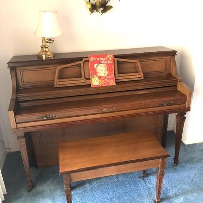 Currier 52-Key Spinet Piano, Great Condition - $295