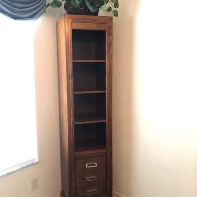 2 Matching Slender Shelf Units w/Storage (Coronado Furn./Mesa, CA) - $145 EA.