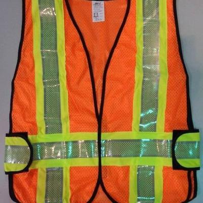 1 Dozen 3M Reflective Construction Safety Vest, Cl.,