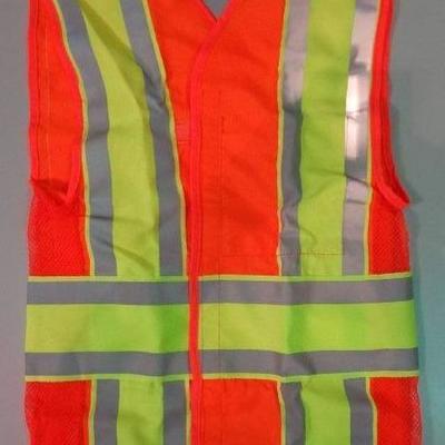 10 3M Reflective Construction Safety Vest, Class 2