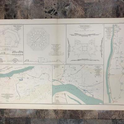 Rare Antique Civil War Maps