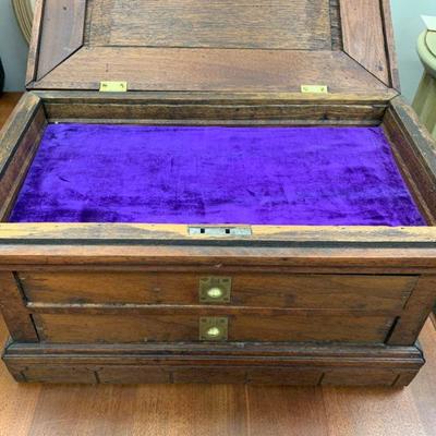 Large 18th / 19th Century Jewelry Box