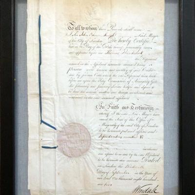 17th & 18th Century Rare Hand Written Signed Documents
