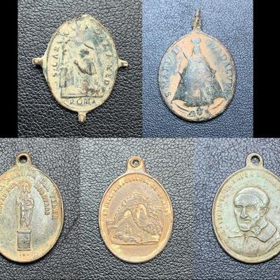 Ancient / Antique Religious / Catholic Pendants