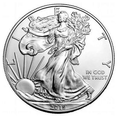 Uncirculated American Eagle 1 oz .999 Silver Coins