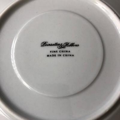 Poinsettia Ribbons Fine china
