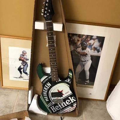 Heineken guitar