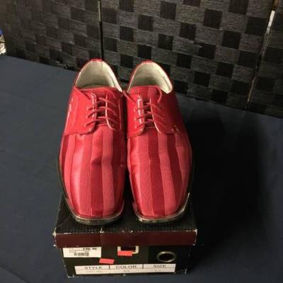 Bolano Red Dress Shoes Size 8.5