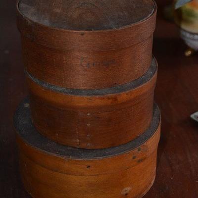 Early Antique Pantry Spice Boxes