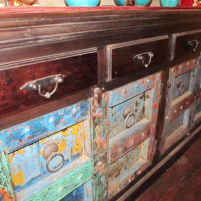 This heirloom-quality buffet is even more beautiful up-close.  