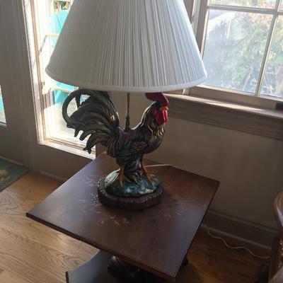 Rooster Lamp
